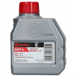 Гальмівна рідина Brembo DOT 4, 0,25 л