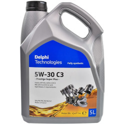 Моторна олива Delphi Prestige Super Plus C3 5W-30, 5 л