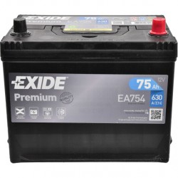 Акумулятор  Exide 6 CT-75-R Premium EA754