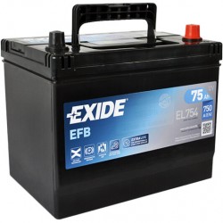 Акумулятор  Exide 6 CT-75-R EFB EL754 