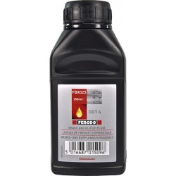 Гальмівна рідина Ferodo Synthetic DOT 4  0.25л