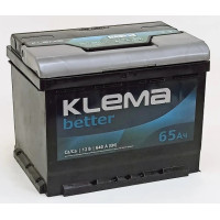Акумулятор  Klema better 65Ah L+ 640A
