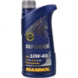 Моторна олива Mannol Defender 10W-40 1л