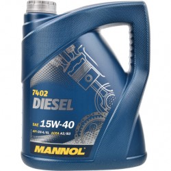 Моторна олива Mannol Diesel 15W-40 (5 л)