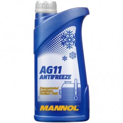 Синій концентрат антифризу Mannol AG11 Longterm G11 1л