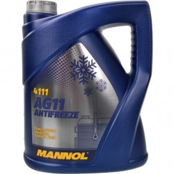 Синій концентрат антифризу Mannol AG11 Longterm G11 5л