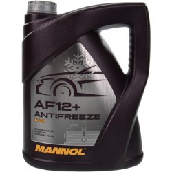 Червоний концентрат антифризу Mannol AF12+ Longlife G12+5л