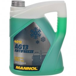 Зелений готовий антифриз Mannol AG13 Hightec G13 -40 °C 5л