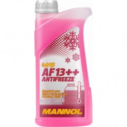 Фіолетовий готовий антифриз Mannol AF13++ High-performance G13 -40 °C 1л