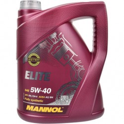 Моторна олива Mannol Elite 5W-40 (5 л)