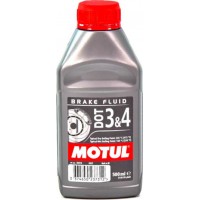 Гальмівна рідина Motul DOT 3 / DOT 4  0.5 л