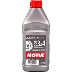 Гальмівна рідина Motul DOT 3 / DOT 4  1 л