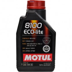 Моторна олива Motul 8100 Eco-Lite 5W-30 (1 л)