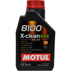 Моторна олива Motul 8100 X-Clean EFE 5W-30 (1 л)