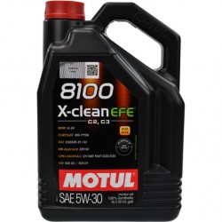 Моторна олива Motul 8100 X-Clean EFE 5W-30 (5 л)