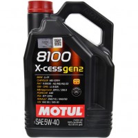 Моторна олива Motul 8100 X-Cess gen2 5W-40 (4 л)