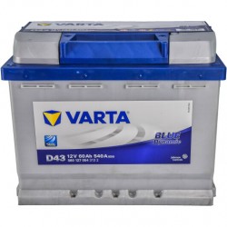Акумулятор  Varta 6 CT-60-L Blue Dynamic 560127054