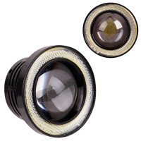 Лінзи LED Angel Eves 12V-55W D-76мм W/Y