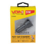 Автомобільний зарядний пристрій VOIN 51W, 1USB QC3.0 18W + 1PD 33W, 12/24V