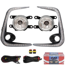 Фари дод. модель Toyota Corolla SD 2018-/TY-9377L-1/H8-12V35W+DRL-6W/6W/FOG+DRL+TURN/ел.проводка