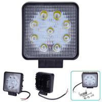 Фара робочого світла WLP-27S1S5 SPOT 9Led*3W /10-30V/27W/6000K