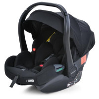 Автокрісло дитяче ME 1186 i-KEEP Melange Jet Black (1шт) i-SIZE R129, зріст дитини 40-87см, рег.підголівник, чорний
