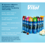 Поліроль для пластику та вінілу ТМ VITOL 500 мл Полуднева спека