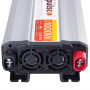 Перетворювач напруги PULSO/ISU-1000/12V-220V/1000W/USB-5VDC2.0A/син.хвиля/клеми
