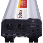 Перетворювач напруги PULSO/IMU-2020/12V-220V/2000W/USB-5VDC2.0A/мод.хвиля/клеми
