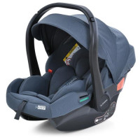 Автокрісло дитяче ME 1186 i-KEEP Melange Midnight Gray (1шт) i-SIZE R129, зріст дитини 40-87см, рег.підголівник, сірий