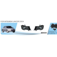 Фари дод. модель Mitsubishi Lancer 2000-04MB-600/H3-12V55W/ел.проводка