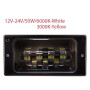 Фари дод. модель LADA/2110-14/LD-519 L4-W/Y/12-24V/50W/7LED-3000K/6000K