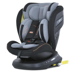 Автокрісло ME 1117 I-CON Melange Ultimate Gray (1шт) дитяче, фаза 1,2 (ріст дит.40-150см), i-size, поворот 360?,сірий Автокрісло ME 1117 I-CON Melange Ultimate Gray (1шт) дитяче, фаза 1,2 (ріст дит.40-150см), i-size, поворот 360?,сірий