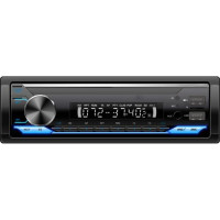 Автомагнітола Pulso-110311:RGB, USB, FM, RCA, LCD-дисплей, 4?50 Вт, керування через Bluetooth