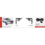 Фари дод. модель Toyota Prado FJ150 2017-20/TY-946L/LED-12V6W/eл.проводка