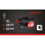 Ліхтар налобний VOIN VL-167, 3W-COB (W/R)+3W XPE/АКБ800mAh/рег. нахилу/сенсор