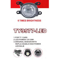 Фари дод. модель Toyota Cars 2019-/TY9977-LED/12V28W/ел.проводка