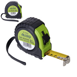 Alloid Base. Рулетка з фіксатором  8 м/25 мм, MT-220825