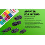 Адаптер до склоочисника HIBRID, PIN LOCK 6x15мм