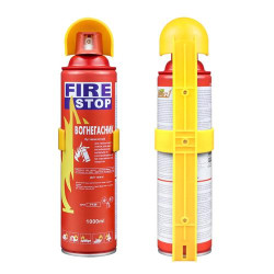 Вогнегасник вуглекислотний 1000 мл FIRE STOP з кріпленням F1-25 Вогнегасник вуглекислотний 1000 мл FIRE STOP з кріпленням F1-25