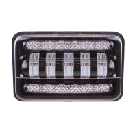 Фара робочого світла + DRL  LP-7717 HI+LOW (170*110*80) 9-36V/50W/6000K