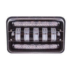Фара робочого світла + DRL  LP-7717 HI+LOW (170*110*80) 9-36V/50W/6000K