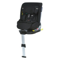 Автокрісло ME 1189 i-HOLD+ Black (1шт) дитяче, i-SIZE R129, фаза 1,2 (зріст дит.40-150см), опорна нога, isofix, поворот 360?, чорний