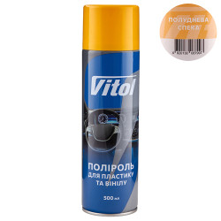 Поліроль для пластику та вінілу ТМ VITOL 500 мл Полуднева спека