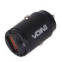 Автомобільний зарядний пристрій VOIN 30W, 1USB QC4.0 12/24V (4.5V*5A, 5V*4.5A, 9V*3A,12V*2.5A)