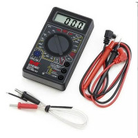 Мультиметр HAOYUE DT830C black, 9V, щупи, термопара