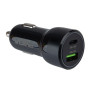 Автомобільний зарядний пристрій VOIN 51W, 1USB QC3.0 18W + 1PD 33W, 12/24V