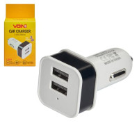 Автомобільний зарядний пристрій VOIN C-36210, 2USB (12/24V - 5V 2,1A)