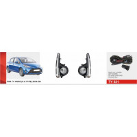 Фари дод. модель Toyota Yaris 2018-20/TY-521A/H11-12V55W/eл.проводка