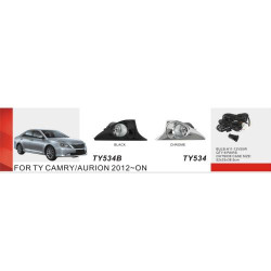 Фари дод. модель Toyota Camry 50 2011-14/TY-534B/H11-12V55W/ел. проводка
